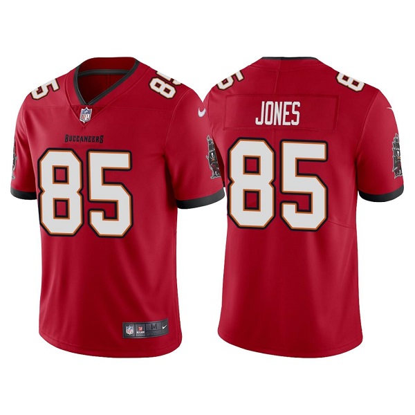Men's Tampa Bay Buccaneers #85 Julio Jones Red Vapor Untouchable Limited Stitched Jersey